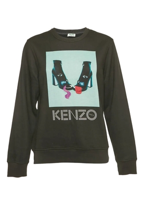 Kenzo Pre-Owned x Toilet Paper printed sweatshirt - Black