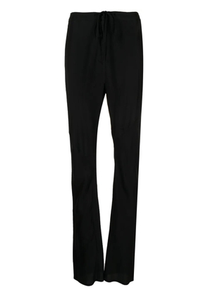 Low Classic straight-leg trousers - Black