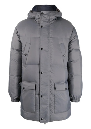 Yves Salomon reversible padded down coat - Blue