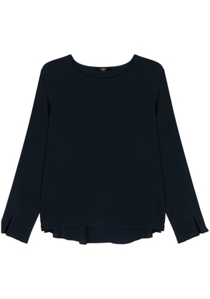 Seventy crepe-de-chine blouse - Blue