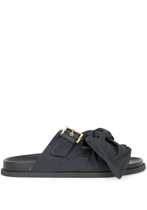 Nº21 bow-detail sandals - Black