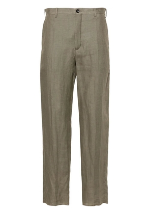 Incotex mid-rise tapered trousers - Neutrals