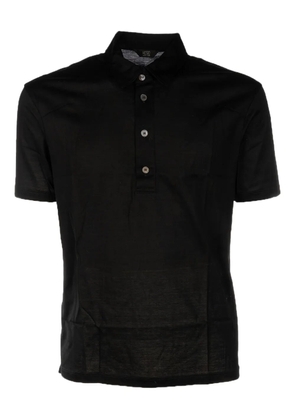Hosio short-sleeve polo shirt - Black