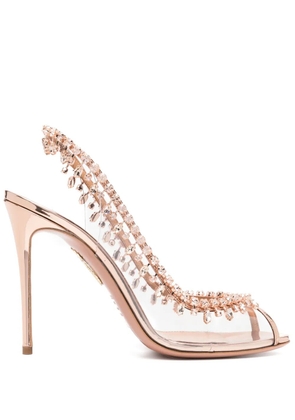 Aquazzura Temptation 120mm sandals - Neutrals