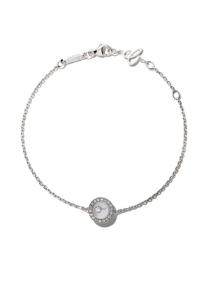 Chopard 18kt white gold Happy Diamonds Icons bracelet - Silver