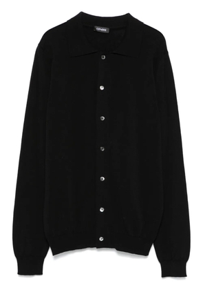 Cenere GB knitted shirt - Black