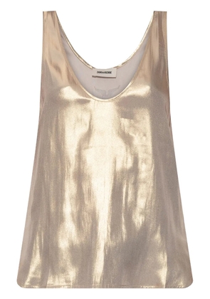 Zadig&Voltaire Tarys tank top - Gold