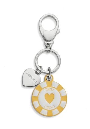 Jimmy Choo Casino Chip charm - Silver