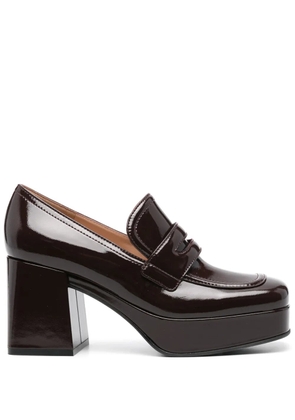 Gianvito Rossi 85mm Rouen pumps - Brown