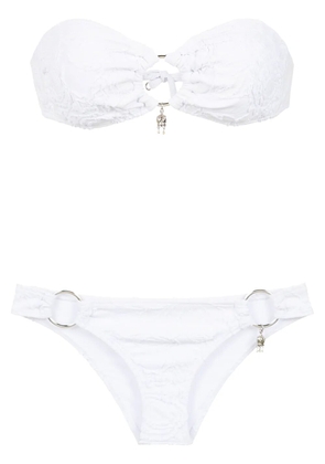 Amir Slama strapless bikini set - White