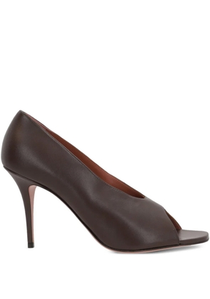 Amina Muaddi 90mm Julian pumps - Brown