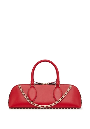 Valentino Garavani Rockstud E/W leather handbag - Red