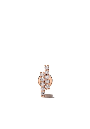 ALINKA 18kt rose gold MALA diamond stud earring
