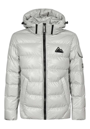 Point Zero hooded down jacket - Grey