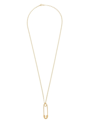 True Rocks safety pin necklace - Gold