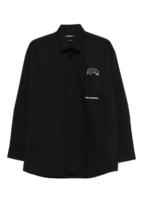 Karl Lagerfeld Ikonic Karl-print shirt - Black