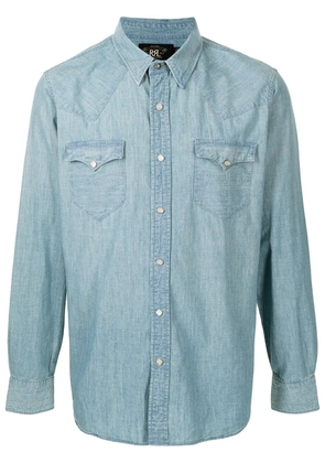 Ralph Lauren RRL classic collar denim shirt - Blue
