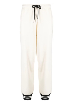 Moncler striped-trim track pants - White