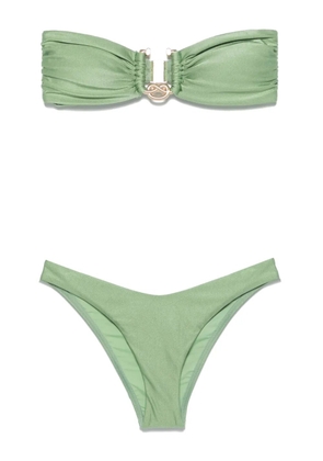 ZIMMERMANN Rhiannon Knot bikini - Green