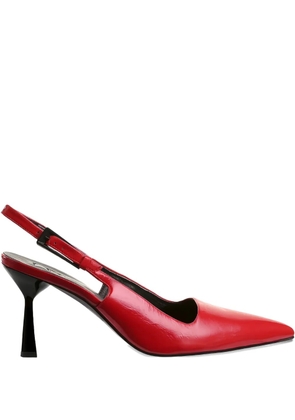 Hogl Ruby pointed-toe slingback pumps - Red