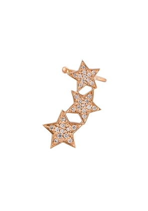 ALINKA STASIA Triple Star diamond left ear cuff - Metallic