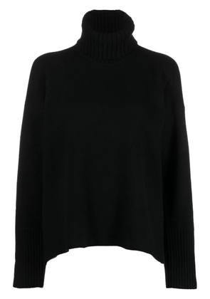 Proenza Schouler roll-neck drop-shoulder jumper - Black