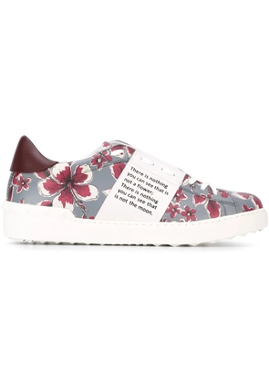 Valentino Garavani Open floral-print sneakers - Multicolour