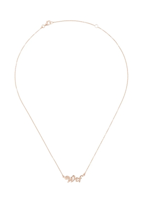 True Rocks WTF necklace - Pink