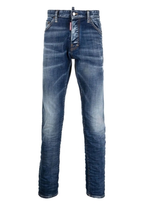 DSQUARED2 stonewashed skinny jeans - Blue