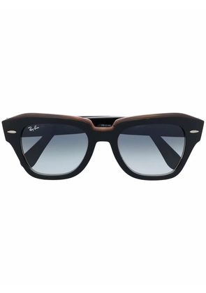 Ray-Ban State street square-frame sunglasses - Black