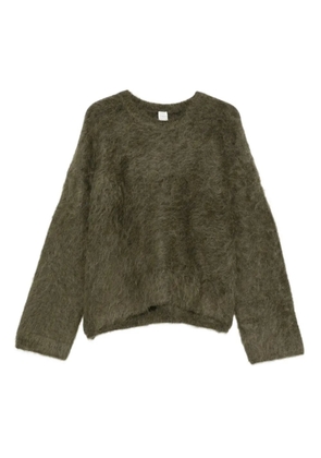 TOTEME brushed-finish sweater - Brown