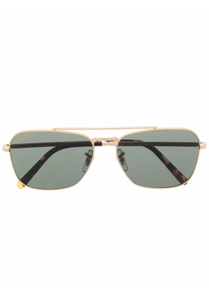 Ray-Ban rectangle frame sunglasses - Gold
