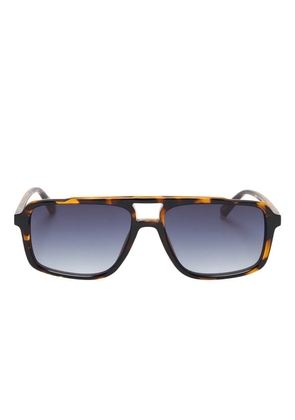 Le Specs Le Gars square-frame sunglasses - Brown