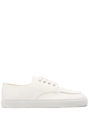 Prada leather sneakers - White