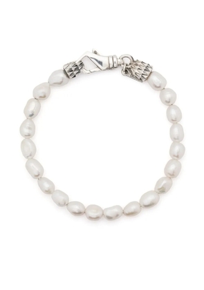 Emanuele Bicocchi Baroque-pearl sterling-silver bracelet