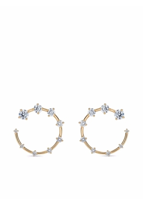 Fernando Jorge 18kt yellow gold Circle small diamond earrings