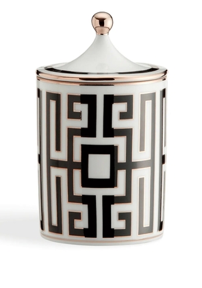 GINORI 1735 Labirinto scented candle (300g) - Black