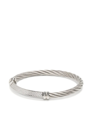 Charriol Better Half pave-setting bracelet - Silver
