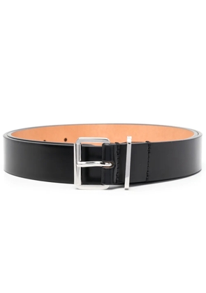 DSQUARED2 debossed-logo leather belt - Black