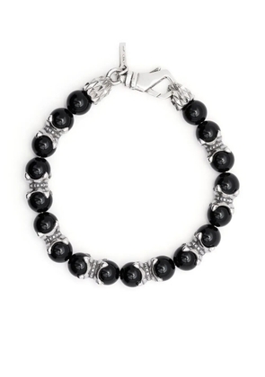 Emanuele Bicocchi mix beaded bracelet - Black