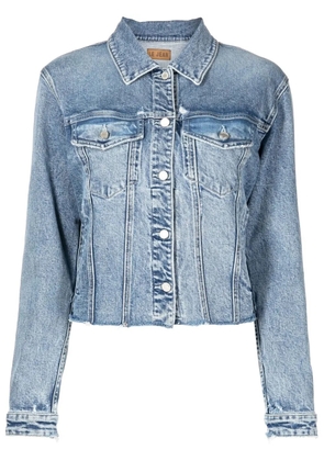 Le Jean button-down fastening denim jacket - Blue