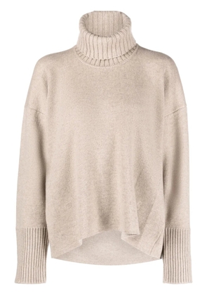 Proenza Schouler roll-neck wool-blend jumper - Neutrals