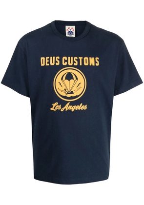 Deus Ex Machina Plymouth graphic-print T-shirt - Blue