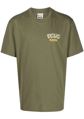 Deus Ex Machina Tangerine Box crew-neck T-shirt - Green