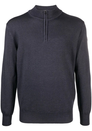 Paul & Shark half-zip wool jumper - Blue