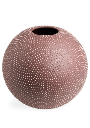 Nuove Forme Arcadia textured-finish vase (29cm) - Brown