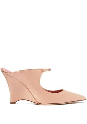 Scarosso 95mm Marta II mules - Pink