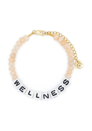 Sporty & Rich Wellness bead-detail bracelet - Pink