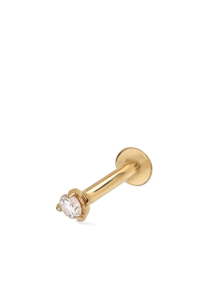 Lark & Berry 14kt yellow gold Modernist diamond earring