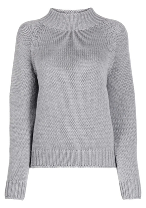 Fabiana Filippi mock-neck merino-wool jumper - Grey